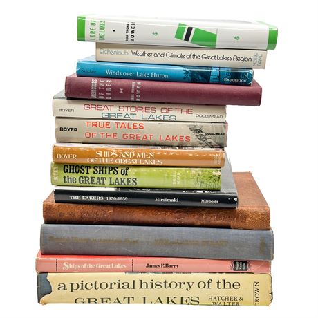 Vintage Books on the Great Lakes