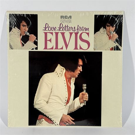 Sealed Elvis Presley "Love Letters From Elvis" LP