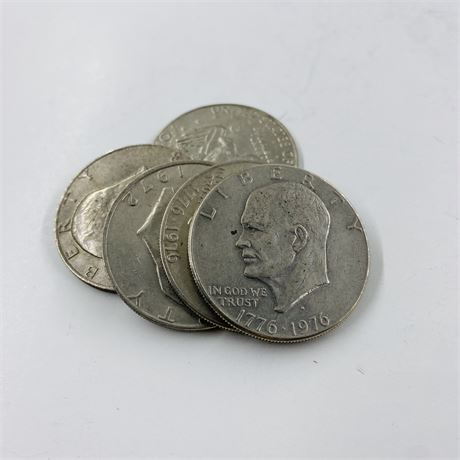 5 Eisenhower Dollars