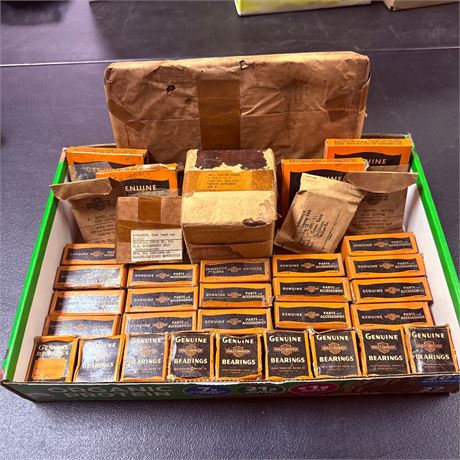 NOS WWII Military Surplus Harley Davidson Parts Lot