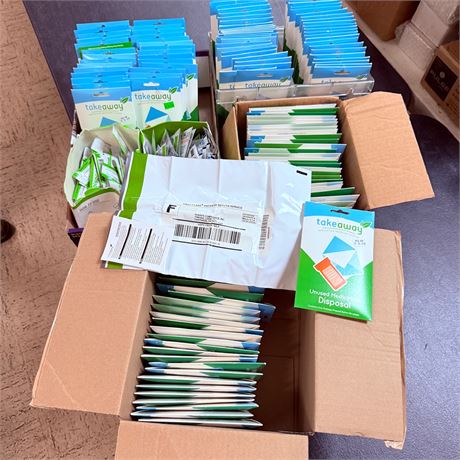 130 New Prepaid Mailing Medical Disposal Kits