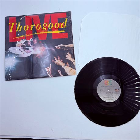 George Thorogood Live Vinyl Record