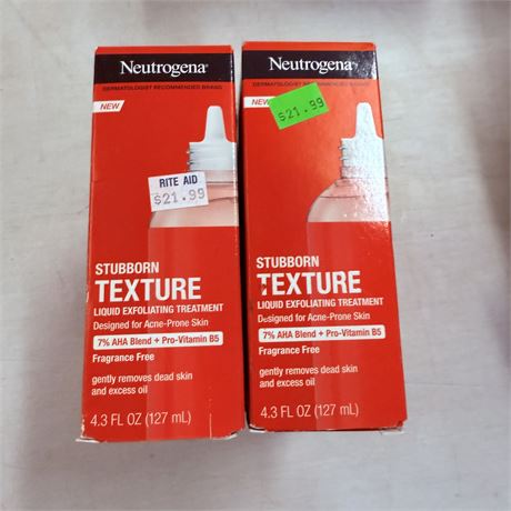 8 New Neutrogena Exfoliating Treatment