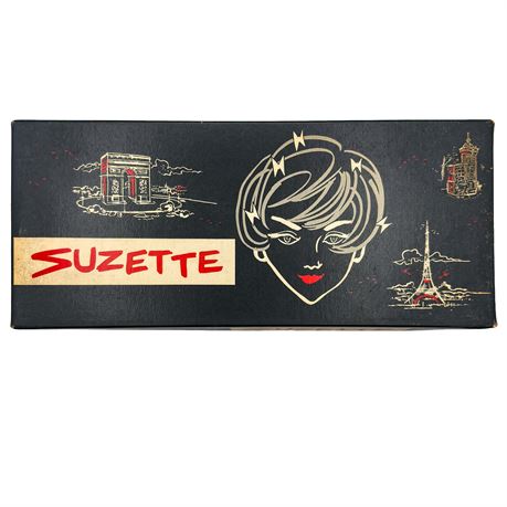 Suzette Longline Front-Hook Vintage Bustier with Original Box