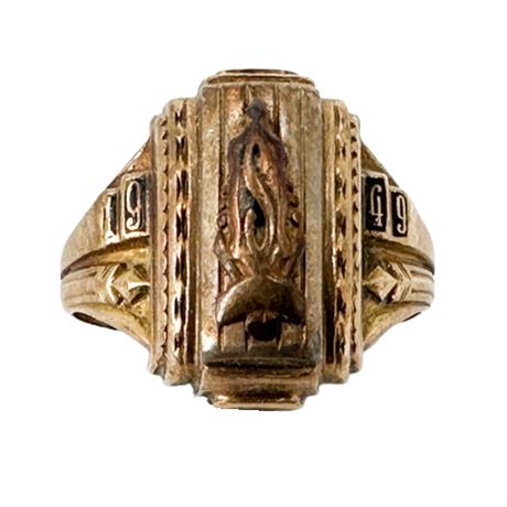 10K Gold 1949 Class Ring