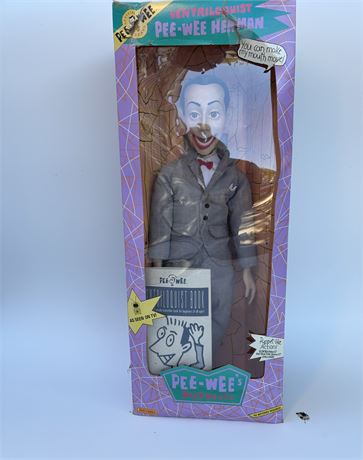 Pee Wee Herman Ventroloquist Doll