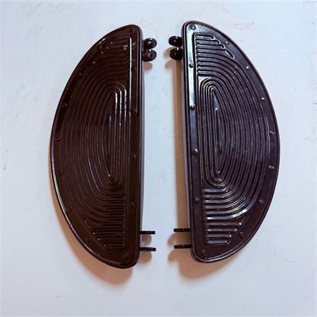 NOS WWII Army Surplus Harley Davidson Steel Running Boards