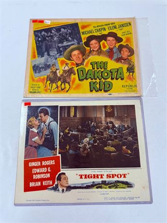 2 Original 11x14” Movie Lobby Cards