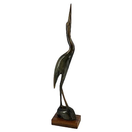 Ramsons & Co Hand Carved Horn Bird Figurine