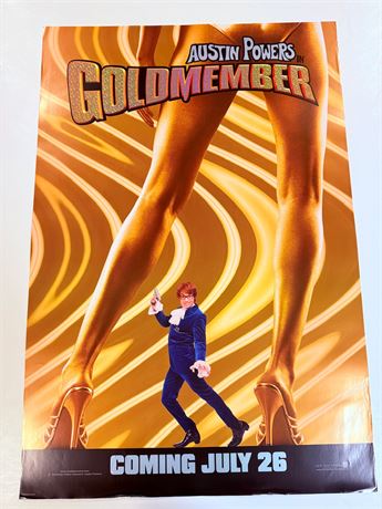 Austin Powers Goldmember Original Rolled 27x40 Movie Poster