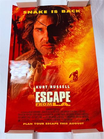 Escape From LA Original DS 27x40” Movie Poster
