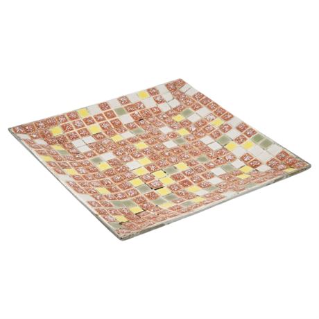 Mid-Century Mosaic Tile Trinket Dish
