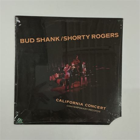 Bud Shank & Shorty Rogers California Concert Sealed Vinyl Record
