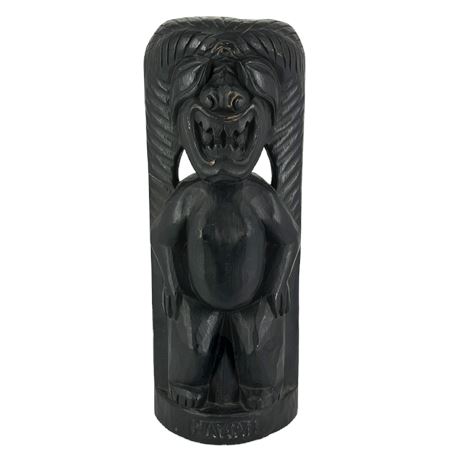 Vintage Carved Wood Tiki God from Hawaii