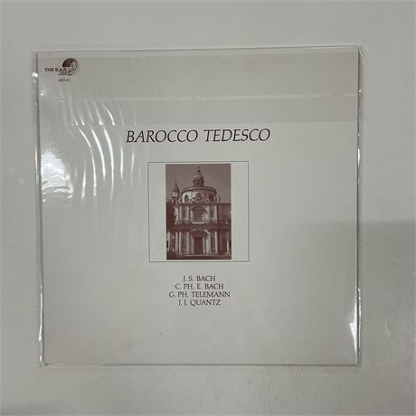 Barocco Tedesco Sealed Vinyl Record