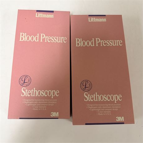 2 NOS Professional Stethoscopes