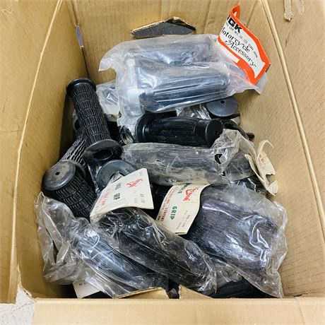 Box of NOS Handgrips - Assorted