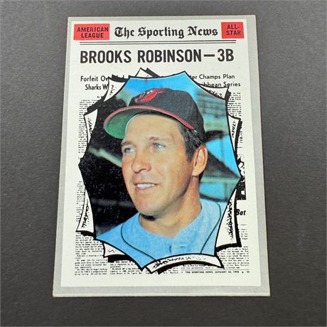 1970 Topps Brooks Robinson #455