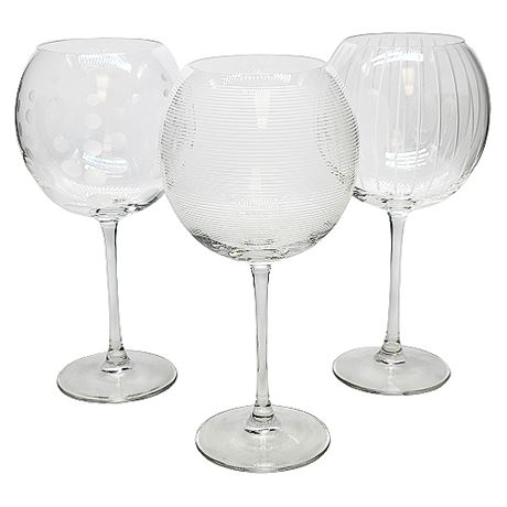 Mikasa "Cheers" Balloon Wine Glasses