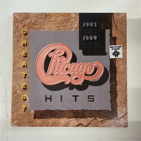 Chicago Greatest Hits 1982- 1989 Sealed Vinyl Record