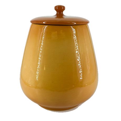 Vintage 1950's Roseville Pottery Raymor Cookie Jar