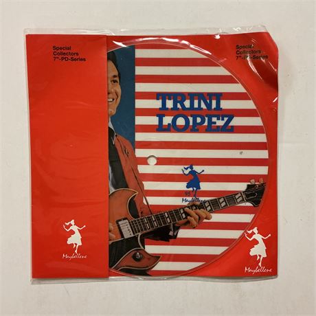 Trini Lopez Picture Disc 45 Vinyl Record