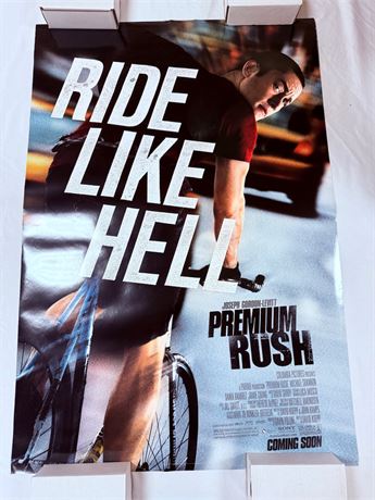 Premium Rush Original DS 27x40” Movie Poster