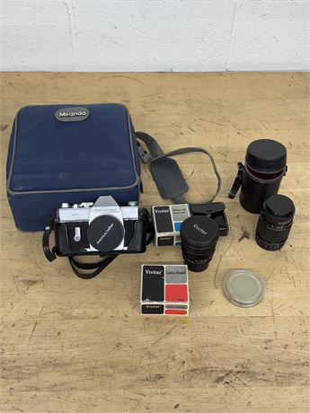 Vintage Mamiya / Secor 1000TL with Lenses & Accessories