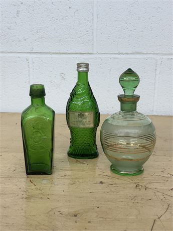 Green Glass Bottles