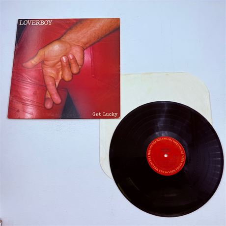 Loverboy Get Lucky Vinyl Record