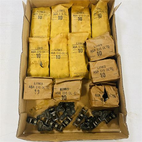 Huge Lot NOS ASA 135 Chain Links