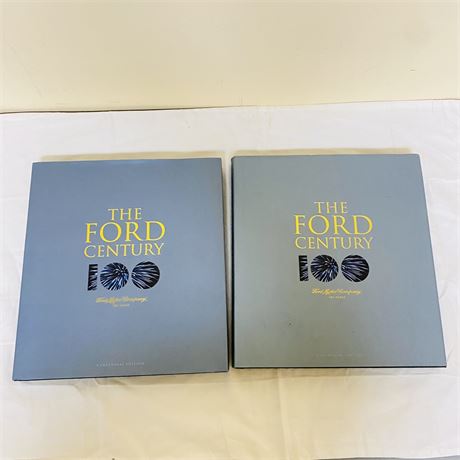 2x The Ford Century Centennial Hardcover Book