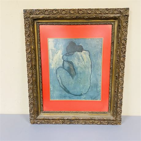 Vintage Picasso Print - Very High Quality Frame