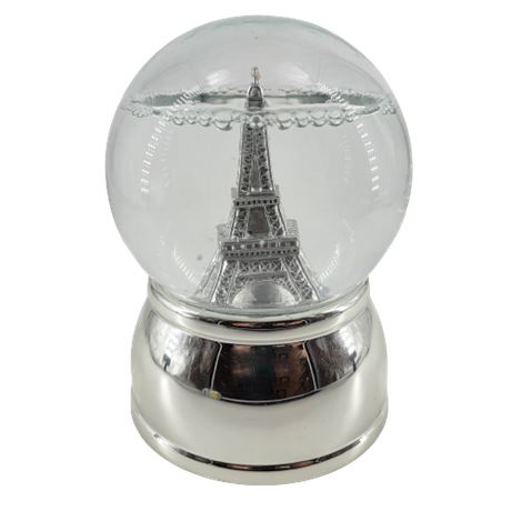 Target Brands Eiffel Tower Water Globe