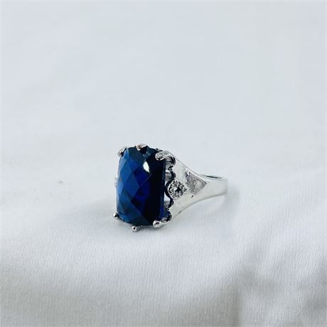 6g Sterling Ring Size 7.5