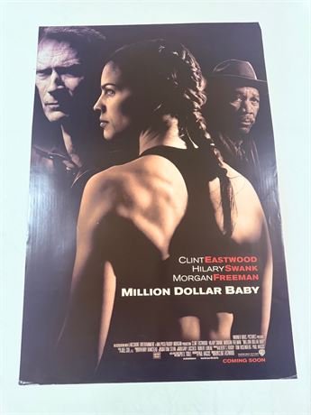 Million Dollar Baby Original Rolled 27x40” Movie Poster