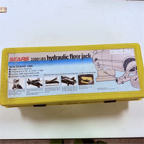 3300lb Hydraulic Floor Jack