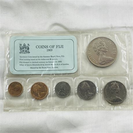 1969 Fiji Mint Set