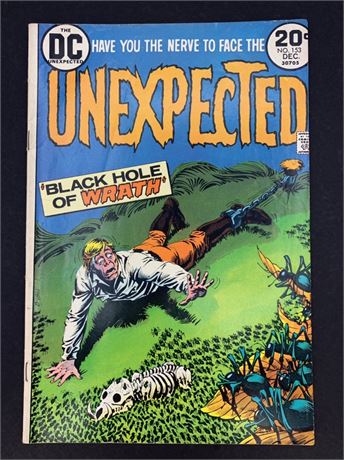 No 153 1973 DC UNEXPECTED 20 cent Comic Book