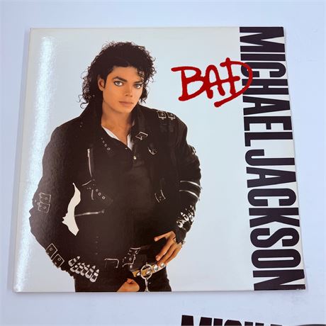 Michael Jackson Bad Vinyl Record