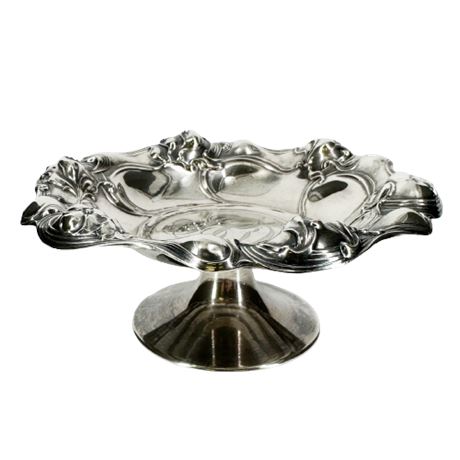 Antique Mille Fleurs by International Sterling Silver Compote