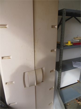 2 Door Plastic Cabinet #1