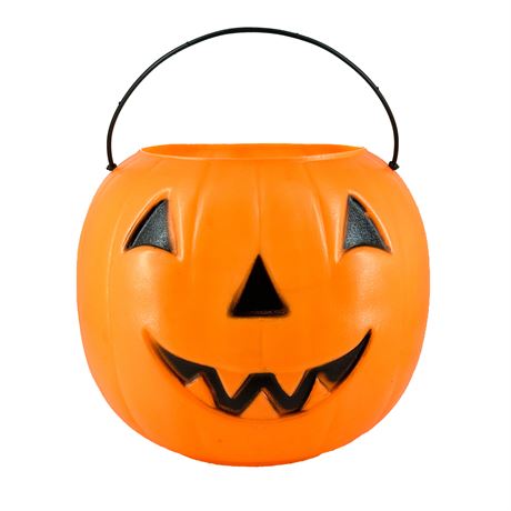 Vintage Blow-Mold Halloween Bucket