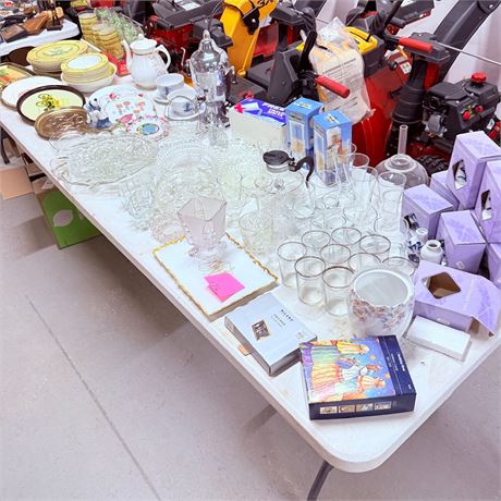 Huge Household Table Lot