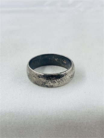 Vtg 7g Sterling Ring Size 11.75