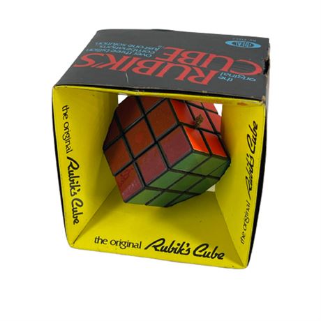 Original Rubicks Cube in Box