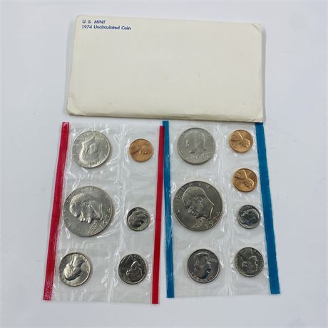 1974 P + D Mint Set