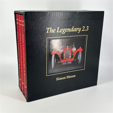"The Legendary 2.3" Alfa Romeo 8C2300 3 Hardcover Book Set