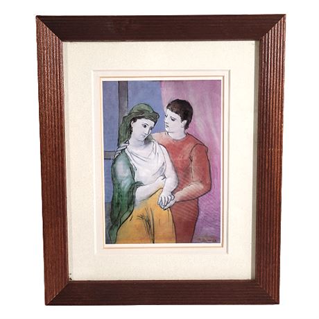 Picasso "The Lovers" Art Print