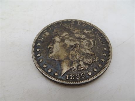 1885 Morgan Silver Dollar